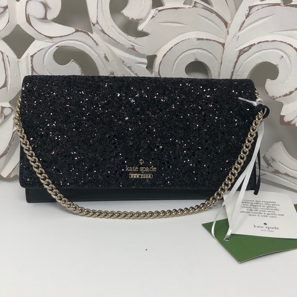 Nwt Kate Spade Milou laurel way glitter - Picture 6 of 8